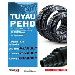TUYEAUX PEHD 20 1M