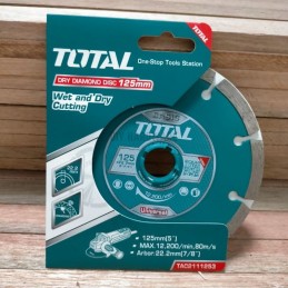TOTAL DISQUE BETON 125*22.2...